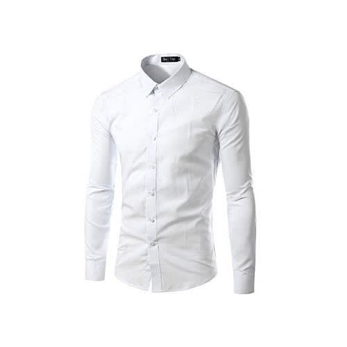 Men's Classic Fit Formal Shirt - White