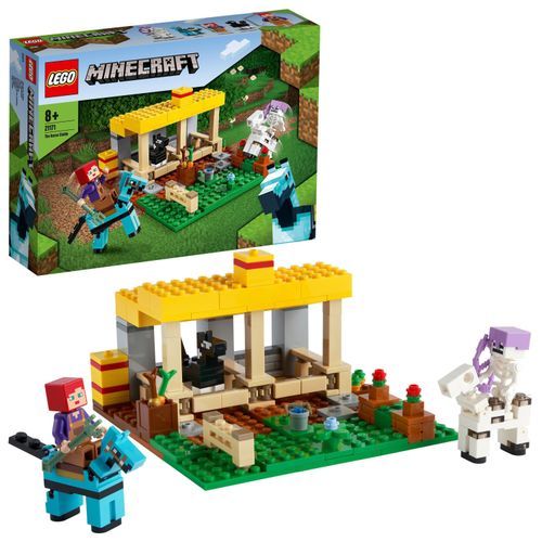 LEGO® Minecraft™ The Horse Stable 21171 Building Kit; 241pcs