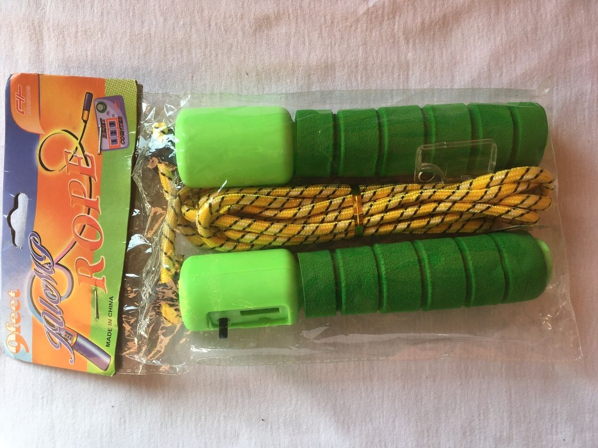 Skipping Rope Exercise Fitness With Counter