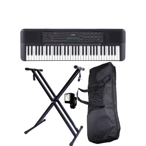 Portable PSR-E273 Keyboard With Stand,  Power Adapter And Bag