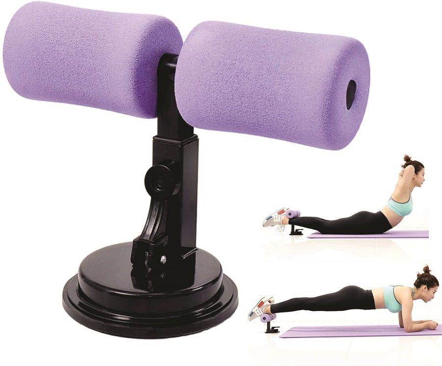 Adjustable Sit Up Bar With Self Suction For Exercise