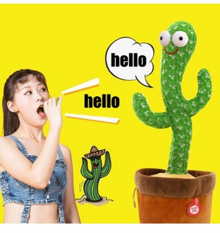 Cactus Plush Toy Dancing Singing