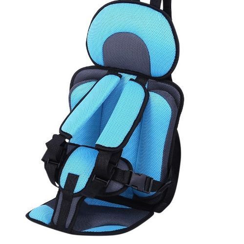 Baby Safety Car Strap On Seat Belt - Sky Blue