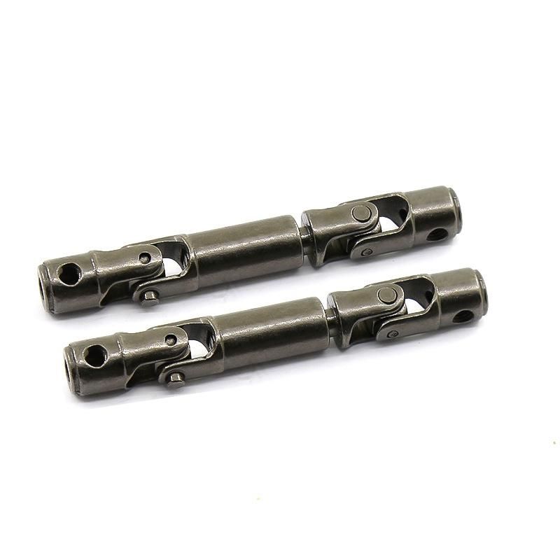 2PCS Upgrade Metal Driving Shaft for 116 B14 B14K B16 B16K MN90 MN90K MN91 RC Car Parts Crawlers TruckTitanium