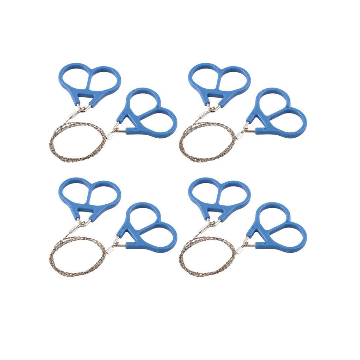 Wire Saw, 20 Inch Stainless Steel Serrated Rope Saw,