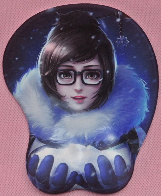 2019 Version Japanese Anime Silicone 3d Mouse Pad Lycra