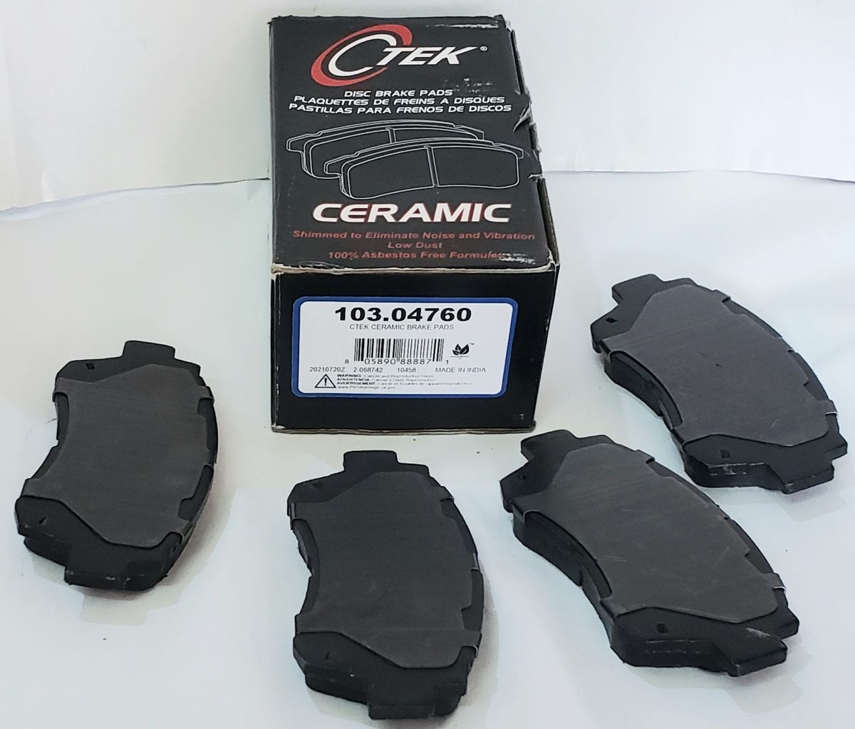 103.04760 C-TEK CERAMIC FRONT BRAKE PAD SET