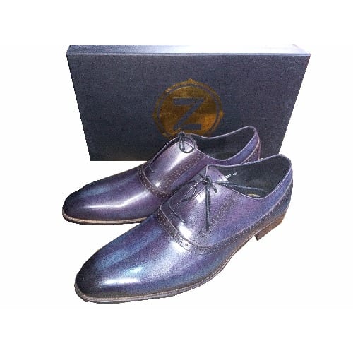 Purple Laceup Shoes