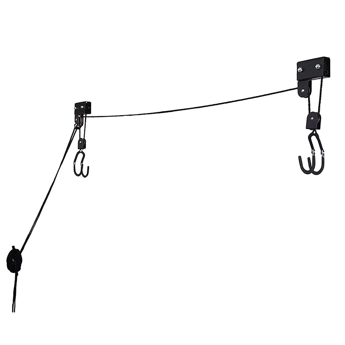 Kayak Lift With Hanging Pulley System Kayak Ceiling Rack