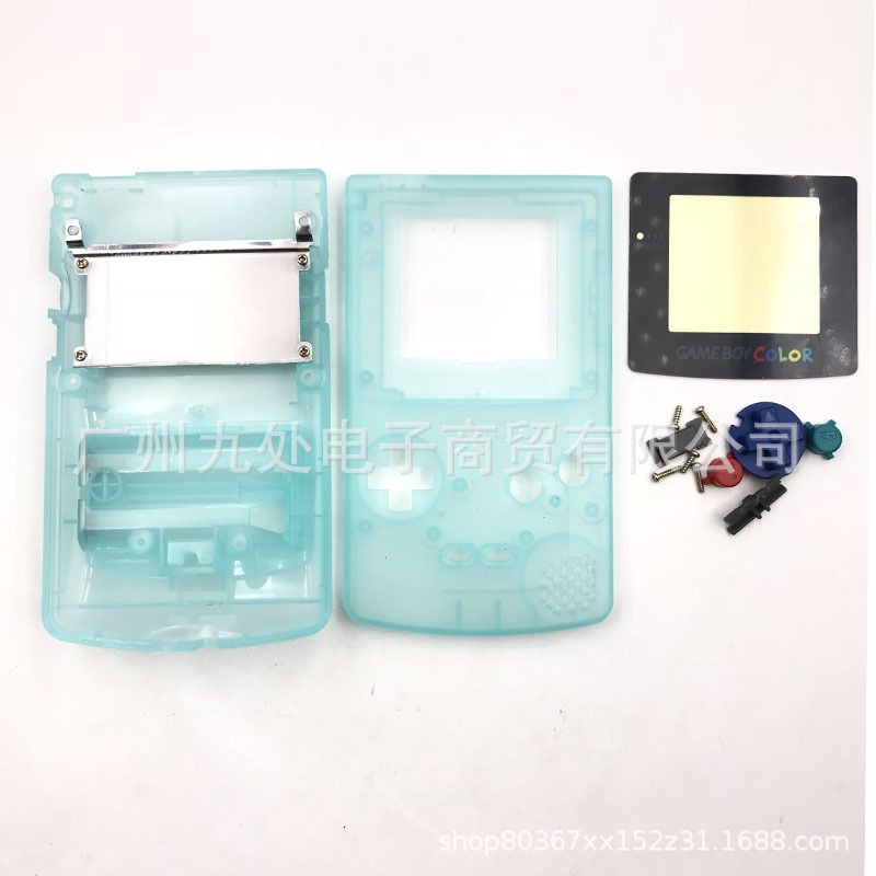 2019 For Pokemon Limited Edition Yellow & Blue Housing Shell Cover Case Replacement For Gameboy Color For GBC Game Console