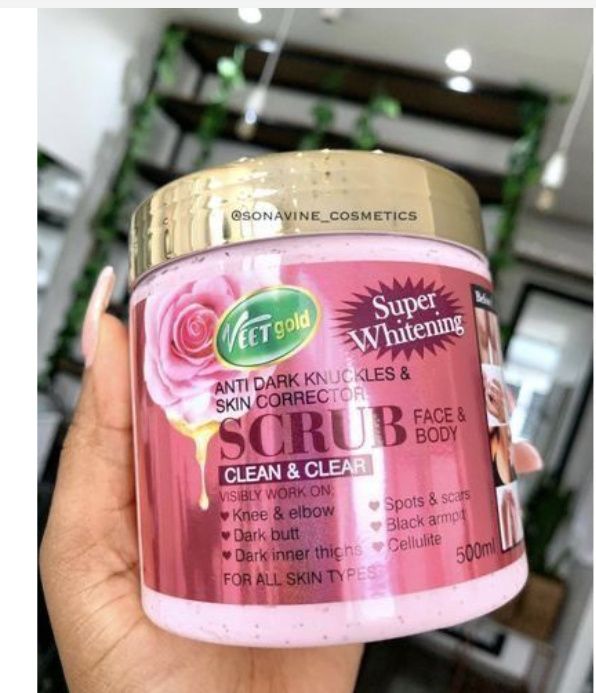 Veetgold Anti Dark Knuckles & Skin Corrector Scrub