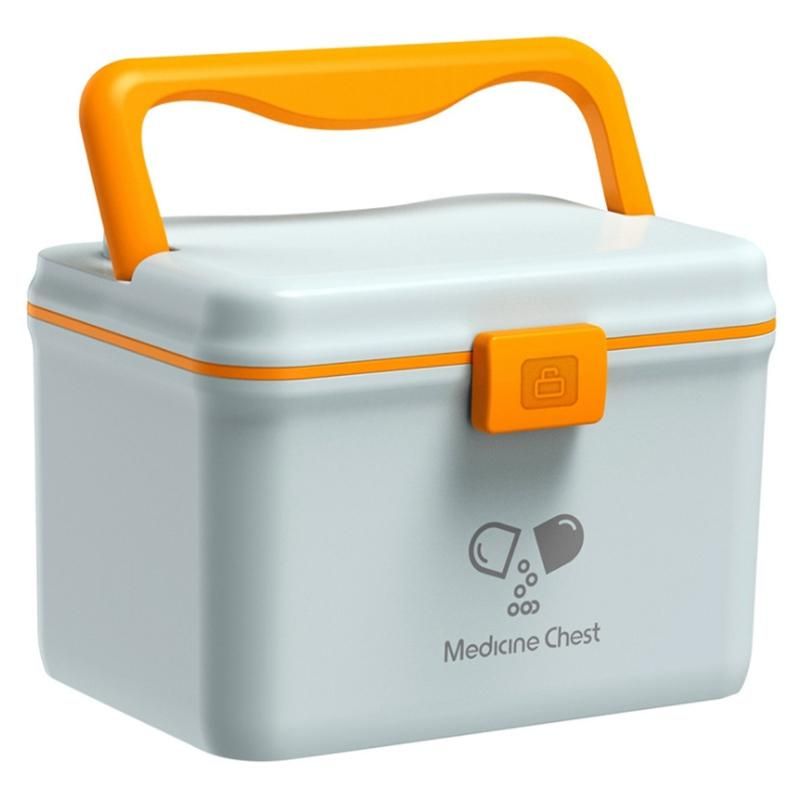 Glosen Portable Multi-Layer Medicine Box First Aid Kit Mini
