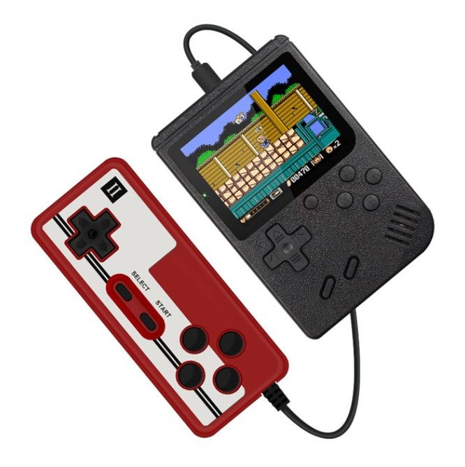 2Players Retro Handheld Game Play Built-in Games Game Console