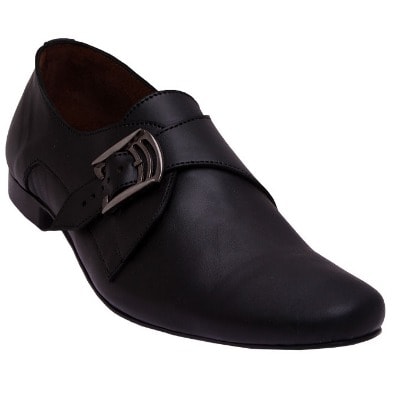 Derby Shoe with Buckle