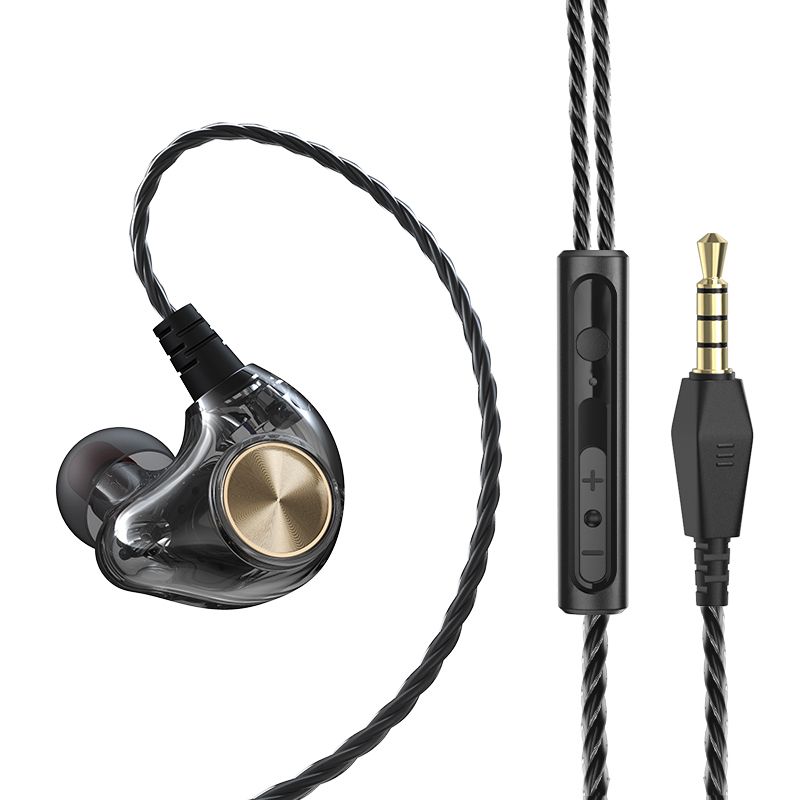 Subwoofer Stereo Bass Earbuds Earphone With Mic