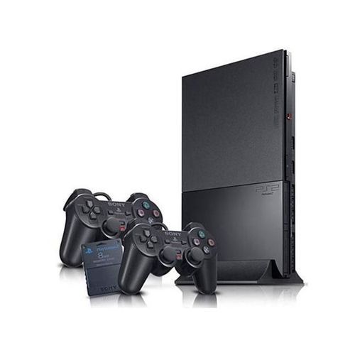 PS2 Slim Console And2pad And AV Pes23