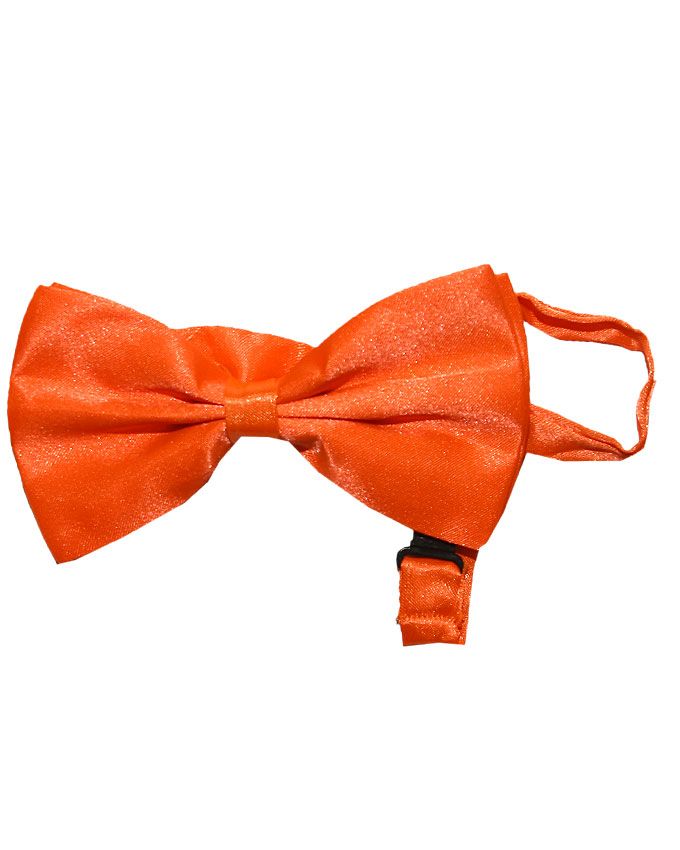 Men's  And Young Adults Bow Tie-Orange