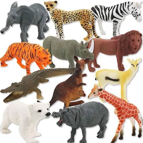 Animal Kingdom Wild Animal Toys Play Set