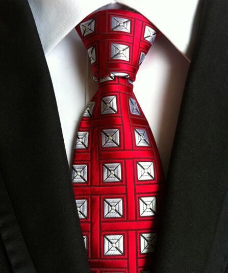 1PC 100% Silk Men's Ties Neck Ties 8cm