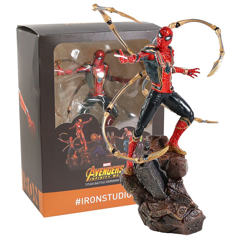 Marvel Iron Spiderman 110 Scale Collectible Figure Model