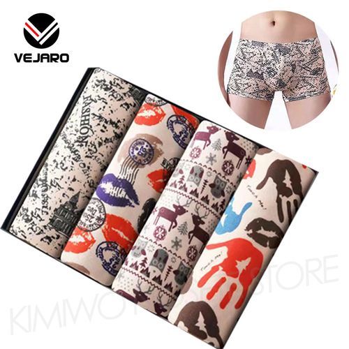 U05 Underwear Boxer Briefs Multicolor For Men-4 In 1