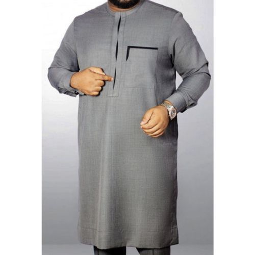 Men's Gray Senator Wear With Black Detail