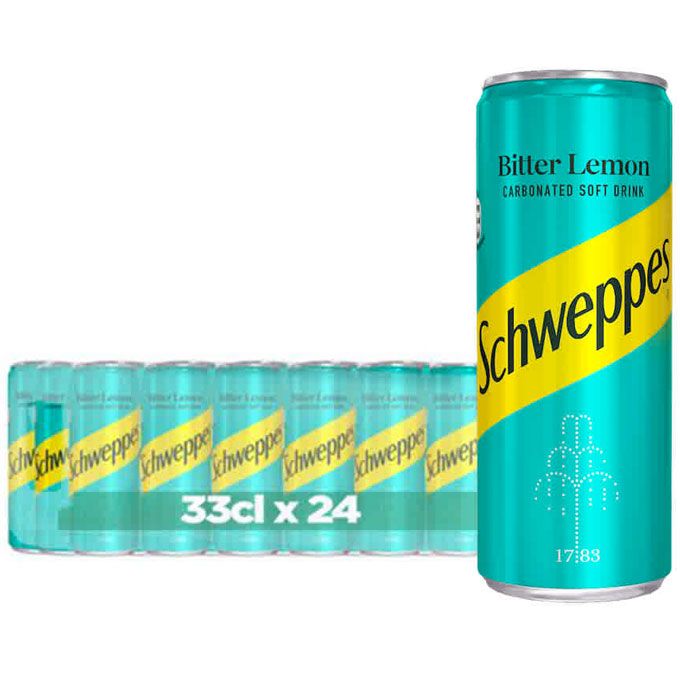 Bitter Lemon Sleek Can 33cl x24