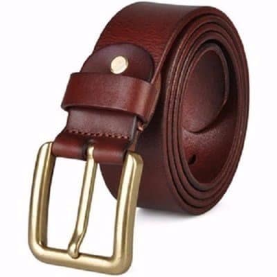 Men's High Quality Belt - Brown