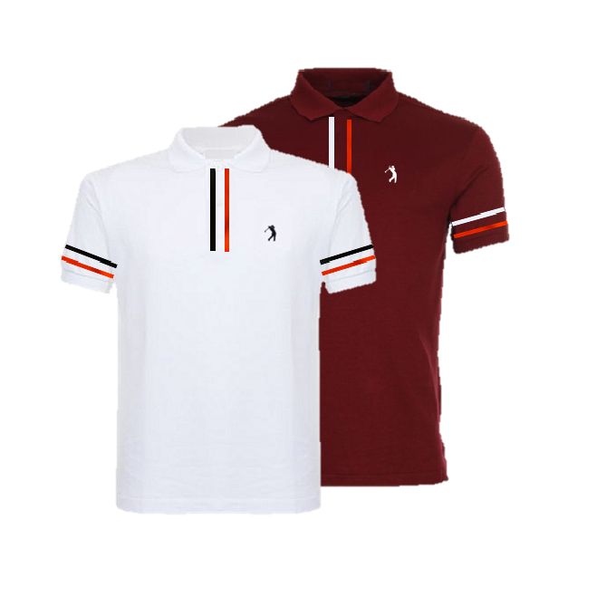 Men's Top Notch 2-in-1 Polo T-shirt