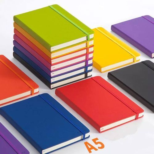 A5 Colorful Elastic Bind Notebook