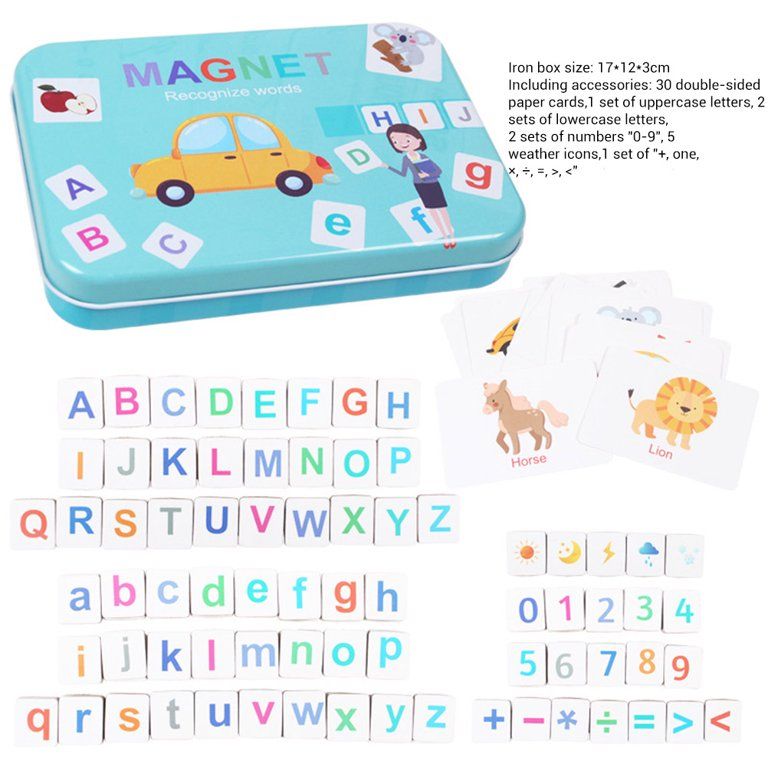 Magnetic Alphanumerals & Cognitive Cards.