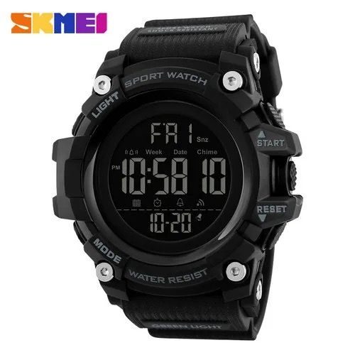 Black Top Quality Fashion Digital Sports Unisex Wrist Watch