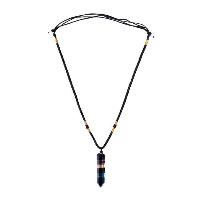 Natural Tourm Ne   Pendant Energy  Hakra Ne Kla E Natural  Rystal-Bla K