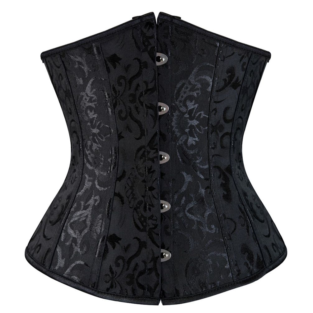 Underbust Corset Y Women's Underwear Waist Slimming Body Shaper-9427-black