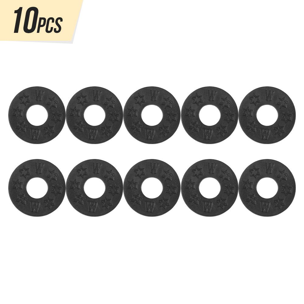 10pcs Guitar Strap Locks Blocks Anti-slip Rubber Material
