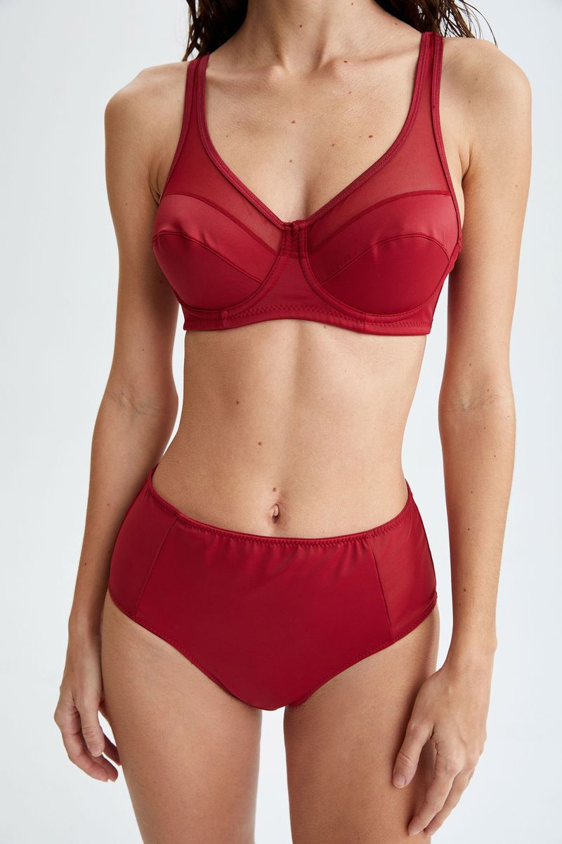 Woman - Brief Slip - Bordeaux