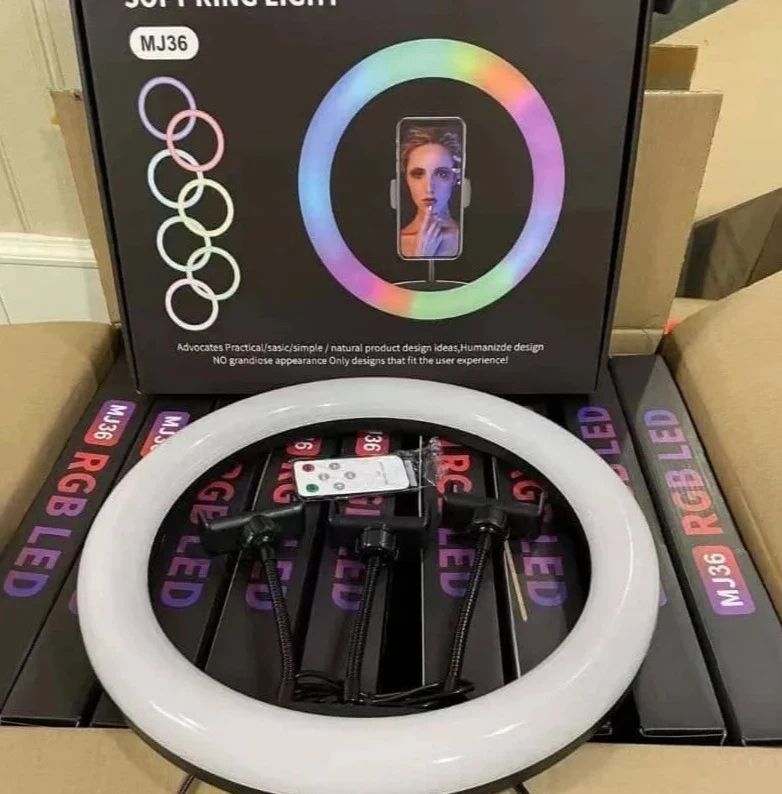 MJ36 RGB Led Ring Light