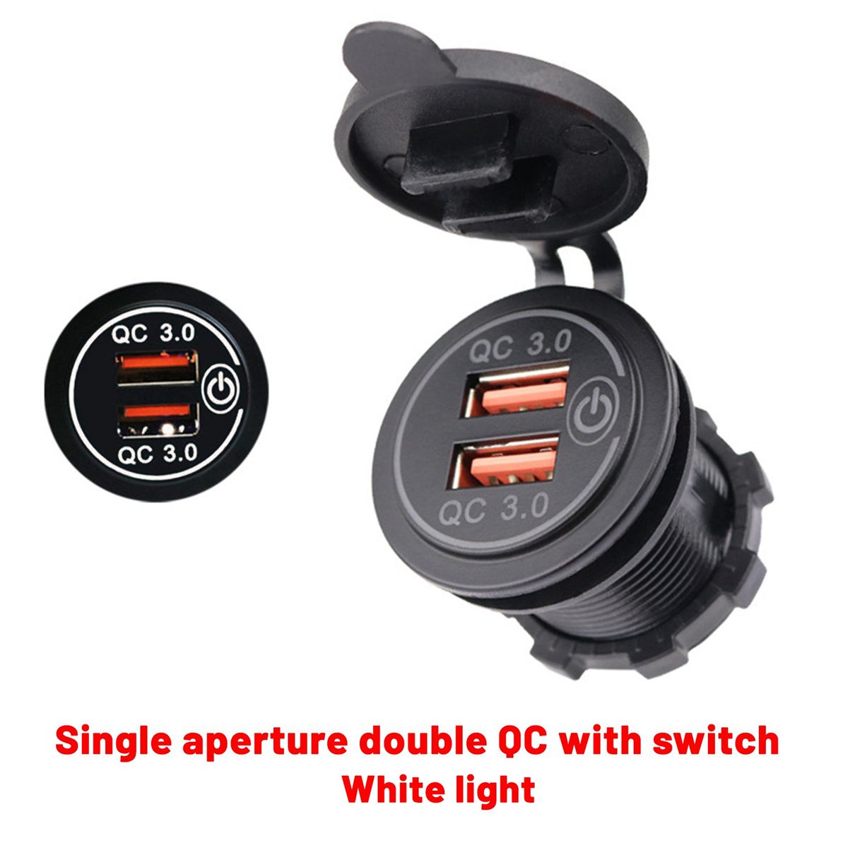 12V 36W Quick Charge 3.0 Dual USB Car Charger USB Fast