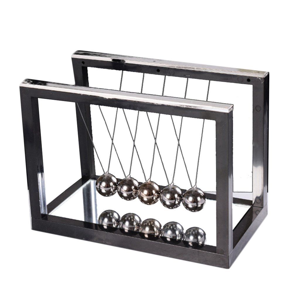 Wooden Base Newton Pendulum Ball Billiard Ball Bump Ball Everlasting Ball