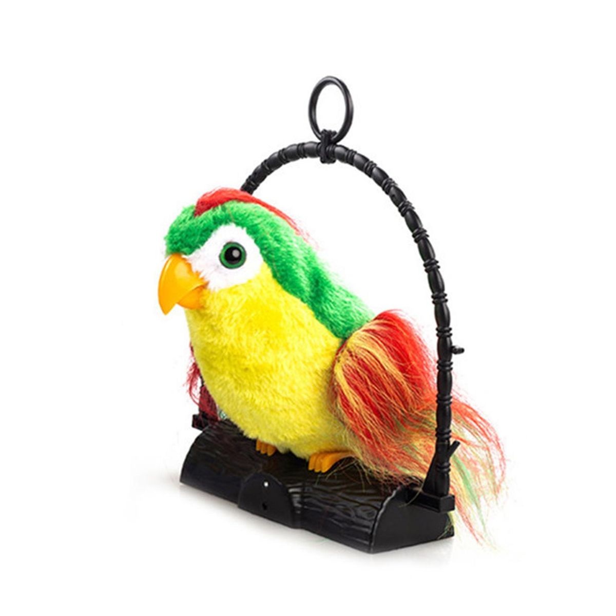 Talking Back Parrot Talking Parrot Bird Plush Doll Green