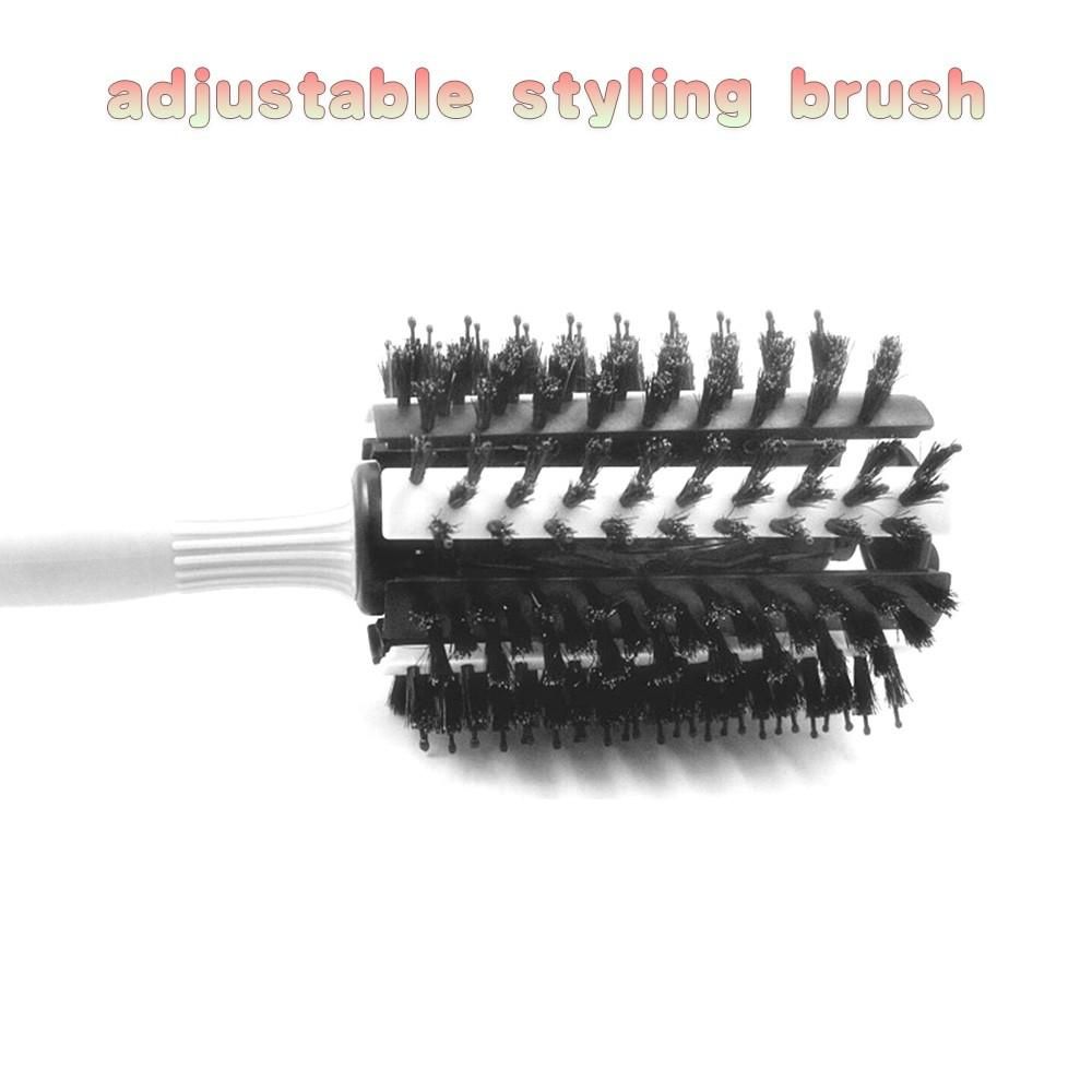 Adjustable Hair Brush Styling Brush Roller Brush Professional Round Brush Through Tangles With Ease For All Hair Types Roll Brush