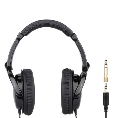 Wired On-ear Headphones With Tangle Free Cable 3.5mm Jack, Headset With Mic For Phone Call