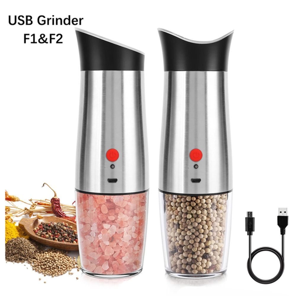 Electric Grinder Stanless Steel Spice Pepper Mill Kitchen