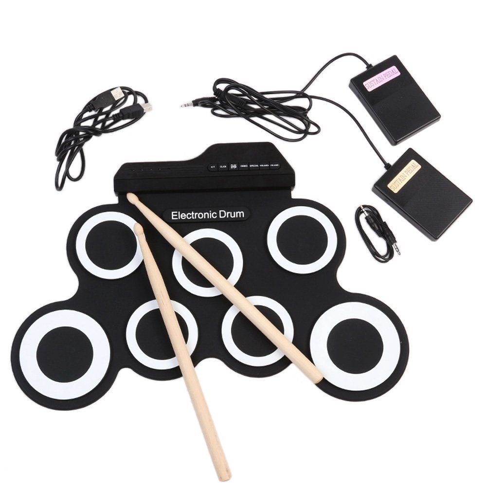 Hand Roll USB Electronic Drum Portable Drum Set