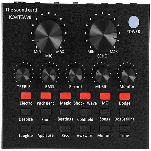 Sound Card Voice Changer Device