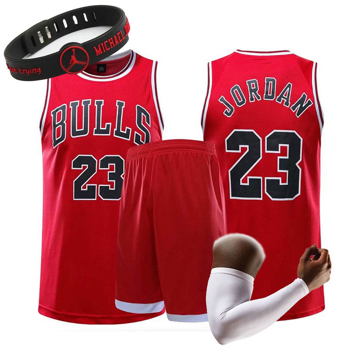 Michael Jordan Jersey, Chicago Bulls Vest Shorts