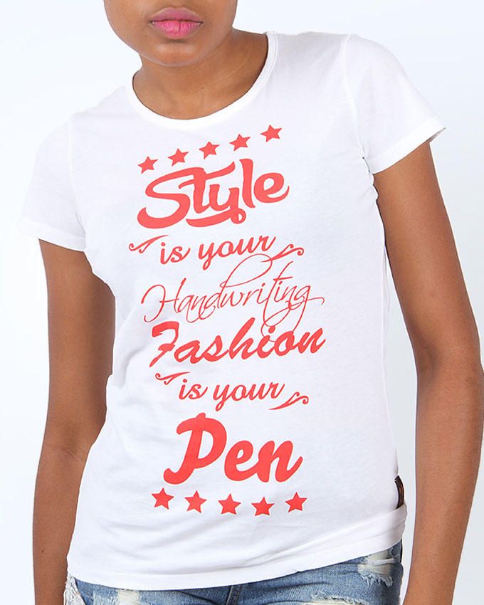 Style T-Shirt - White