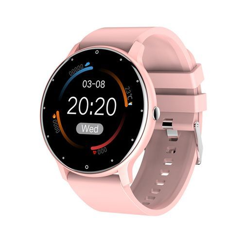 Women's Smart Watches Real_Time Weather Forecast Activity Tracker Whatsapp Notification Reminder IP67 Waterproof Smartwatches(#A)