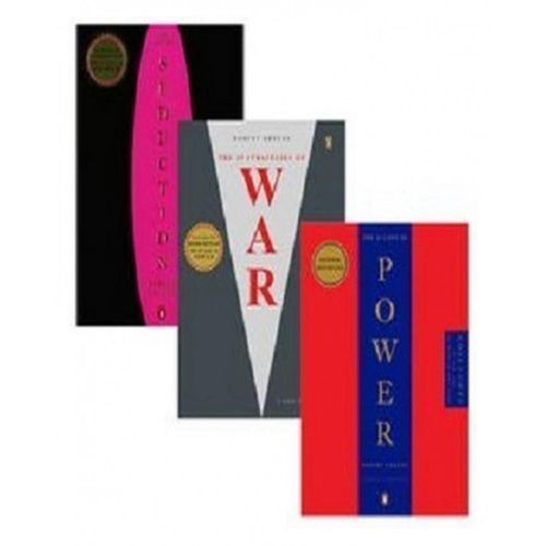 48 Laws Of Power + Art Of Seduction + 33 Strategies Of War