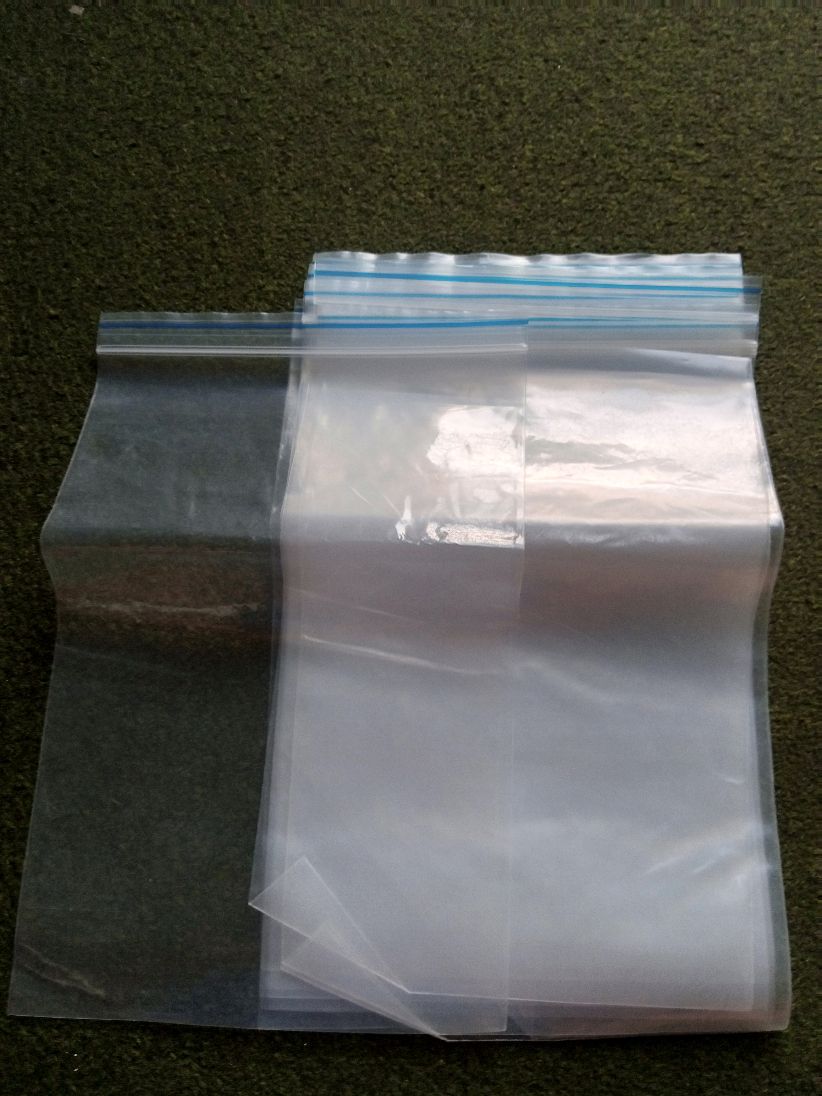 Transparent Ziplock Nylon Food Storage Bag (9.5×6